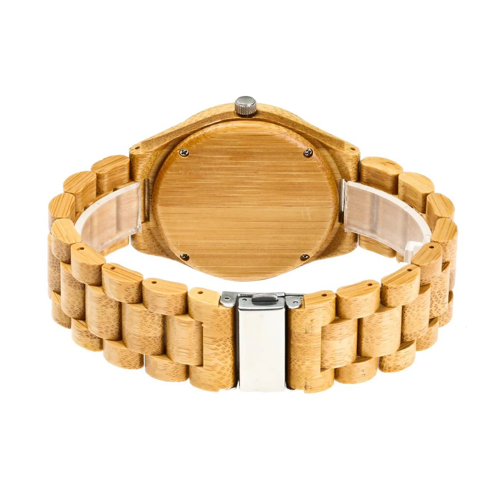 REDEAR Free Shipping Natural Color Bamboo Lover's Watch Men Luxury Wood Band Quartz Ladies Watches TO WOMEN