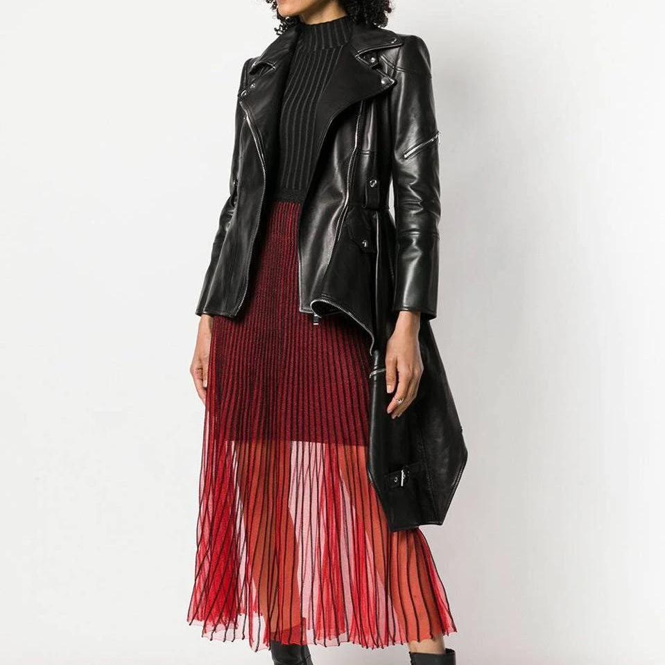 

faux leather coats Women Winter Autumn Fashion Motorcycle Jacket Black Outerwear faux leather PU Jacket 2019 Coat HOT Chaquetas