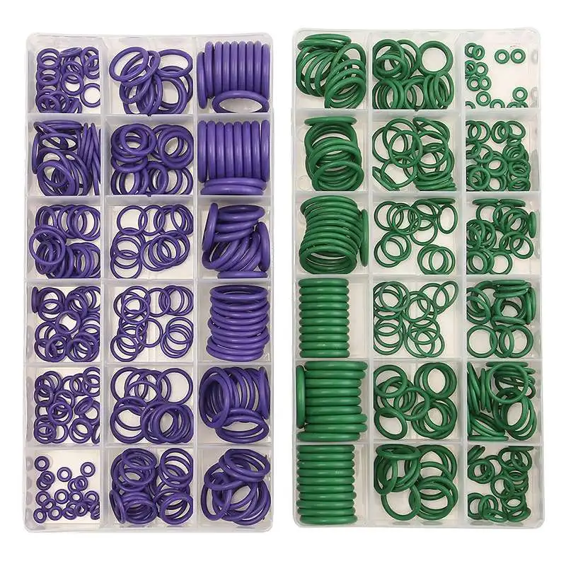 VicTsing 270Pcs Car Air Conditioning AC System Rubber O-Ring Assortment Air Gas Oil Proof Plumbing Kit Car Vehicle Repair Tools (10)