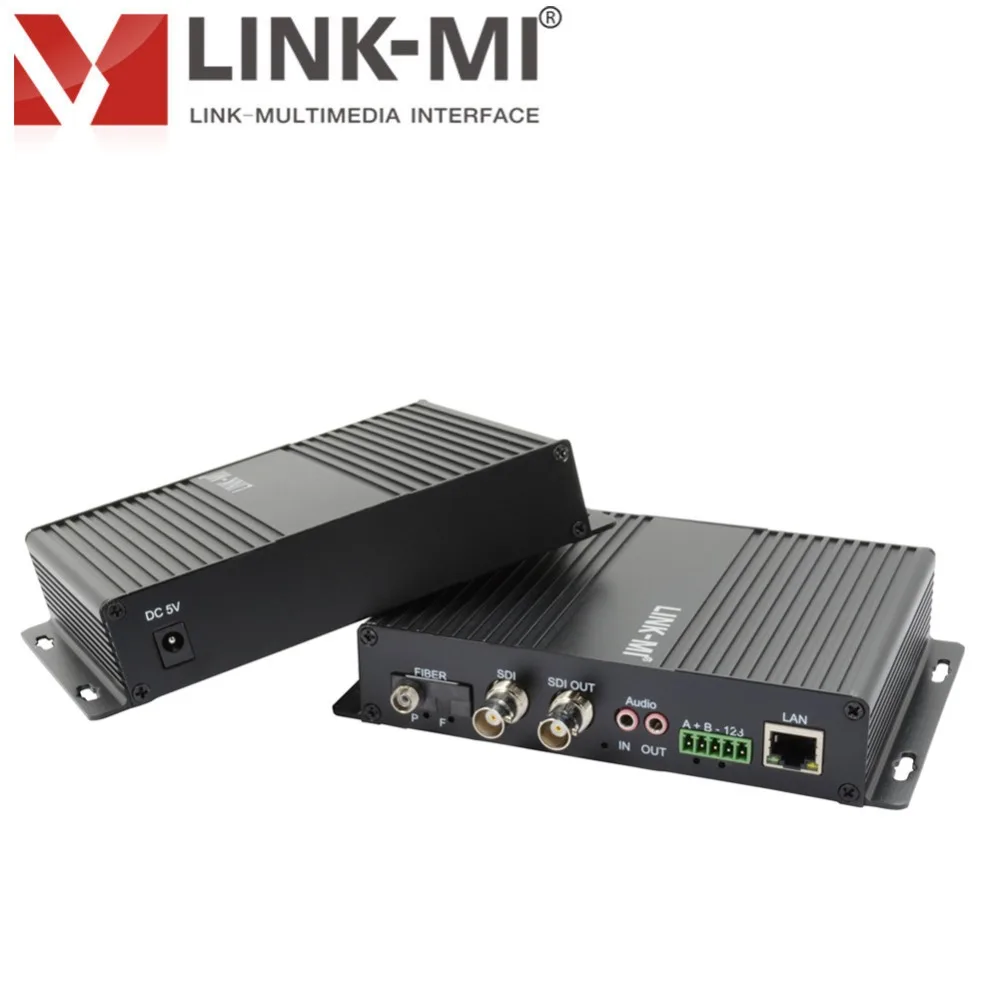 LINK MI SF02 SDI удлинитель для головок по 20 км 1 CH HD/3G 2 CHs HD несовместимы ASI сигнал (SDI) со