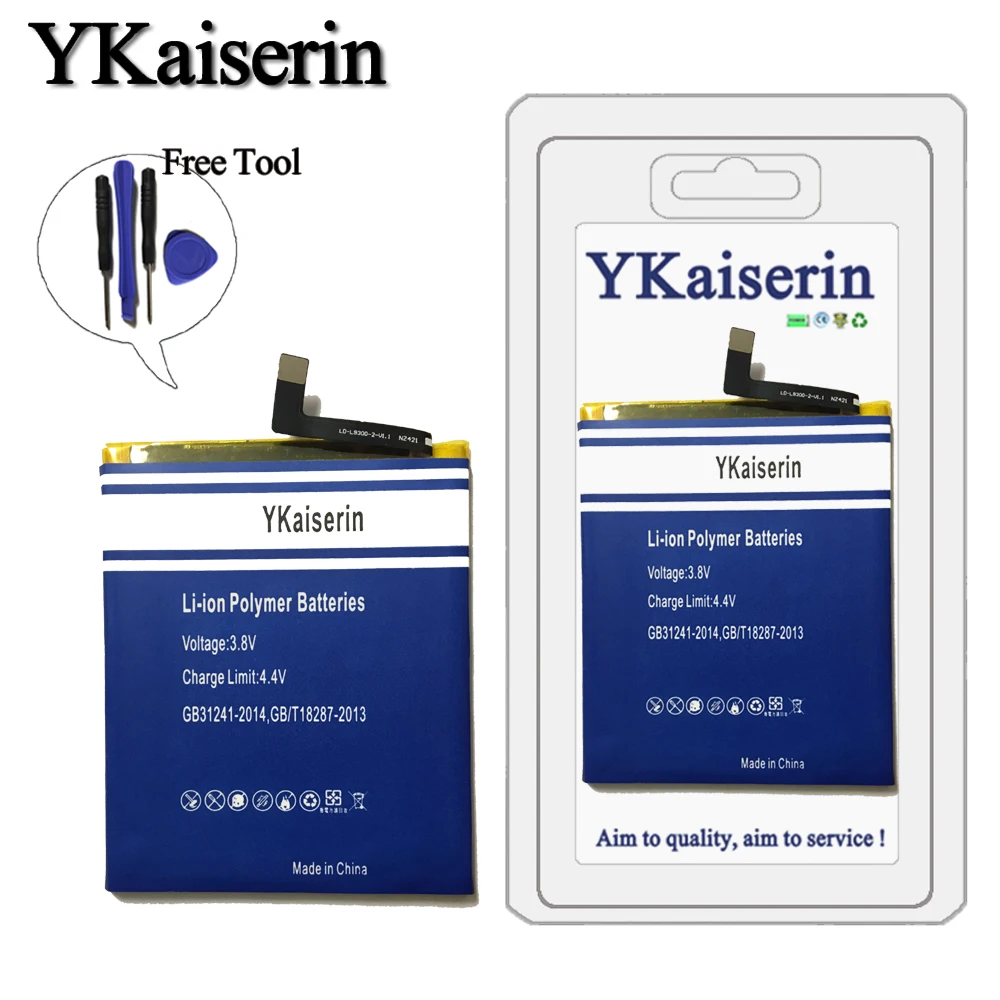 

Free Tool + YKaiserin Phone Battery For GENERAL GM 5 PLUS 3100mAh GM 5 PLUS