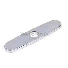 Нержавеющая сталь хромированная Кухонная накладка на смеситель кран аксессуары для одного отверстия крышка пластины кран