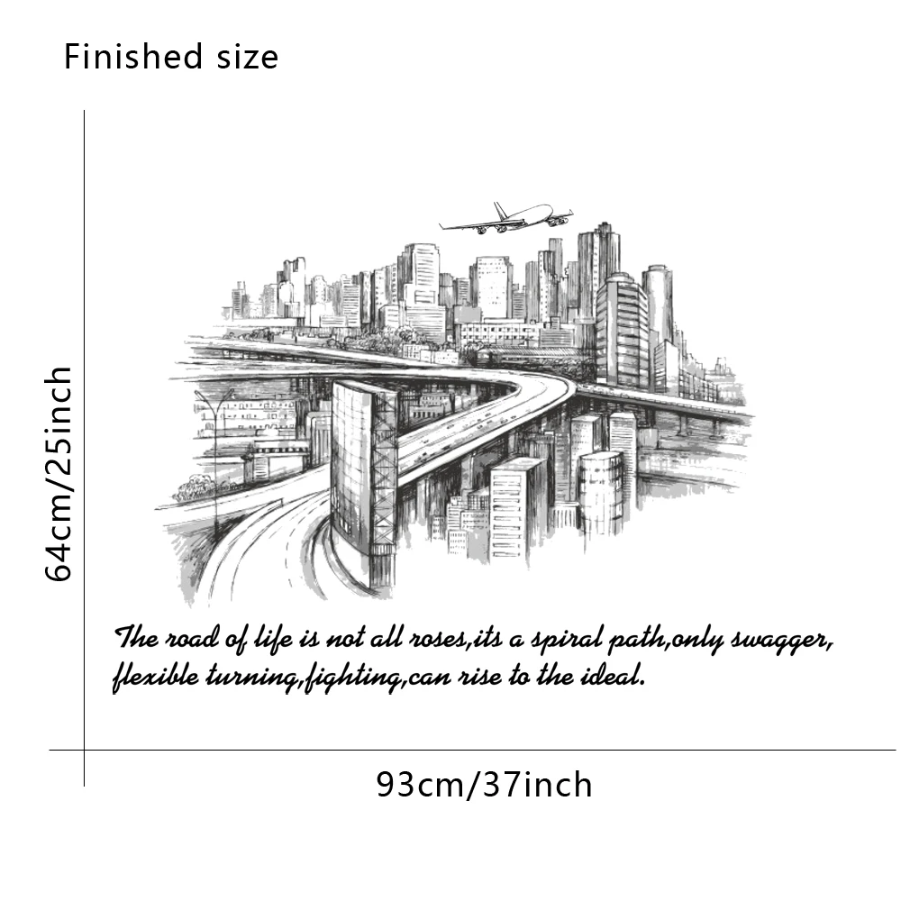 finish size