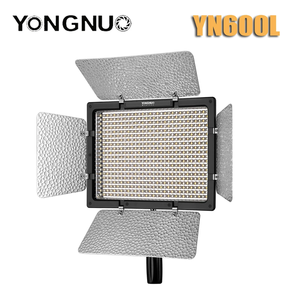 YONGNUO YN600L YN600 YN 600 светодиодный светильник Панель 5500K светодиодный светильник для фотографии s для видео светильник с беспроводным 2,4G дистанционным управлением