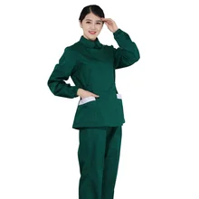 10 компл.) Мужской и Женский врач, который носит Медсестры Медицинский Халат аптека зубные с длинными рукавами эксперимент длинный медицинская униформа