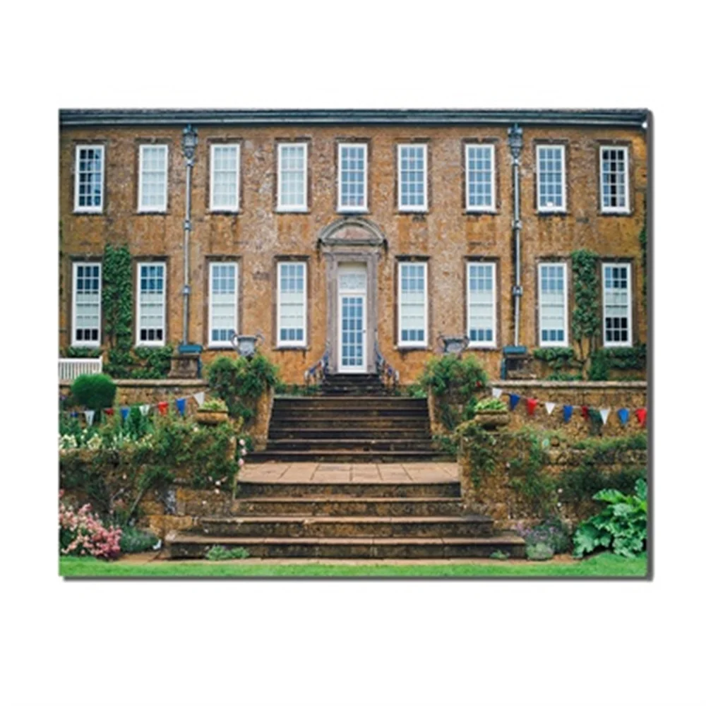 

School Teaching Building Canvas Decorative Oil Printings Modern Abstract No Frame Unique Gift For Home Office Living Room Decor