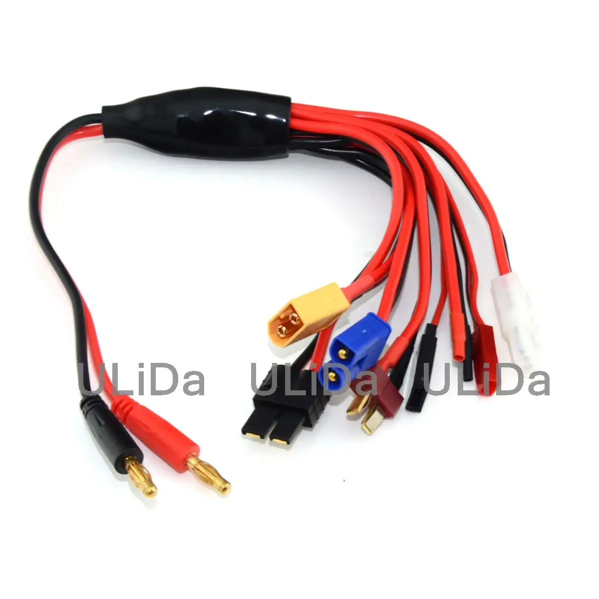 8 в 1 Многофункциональный lipo зарядный кабель JST T DEAN XT60 EC3 вилки Futaba TAMIYA для IMAX B6
