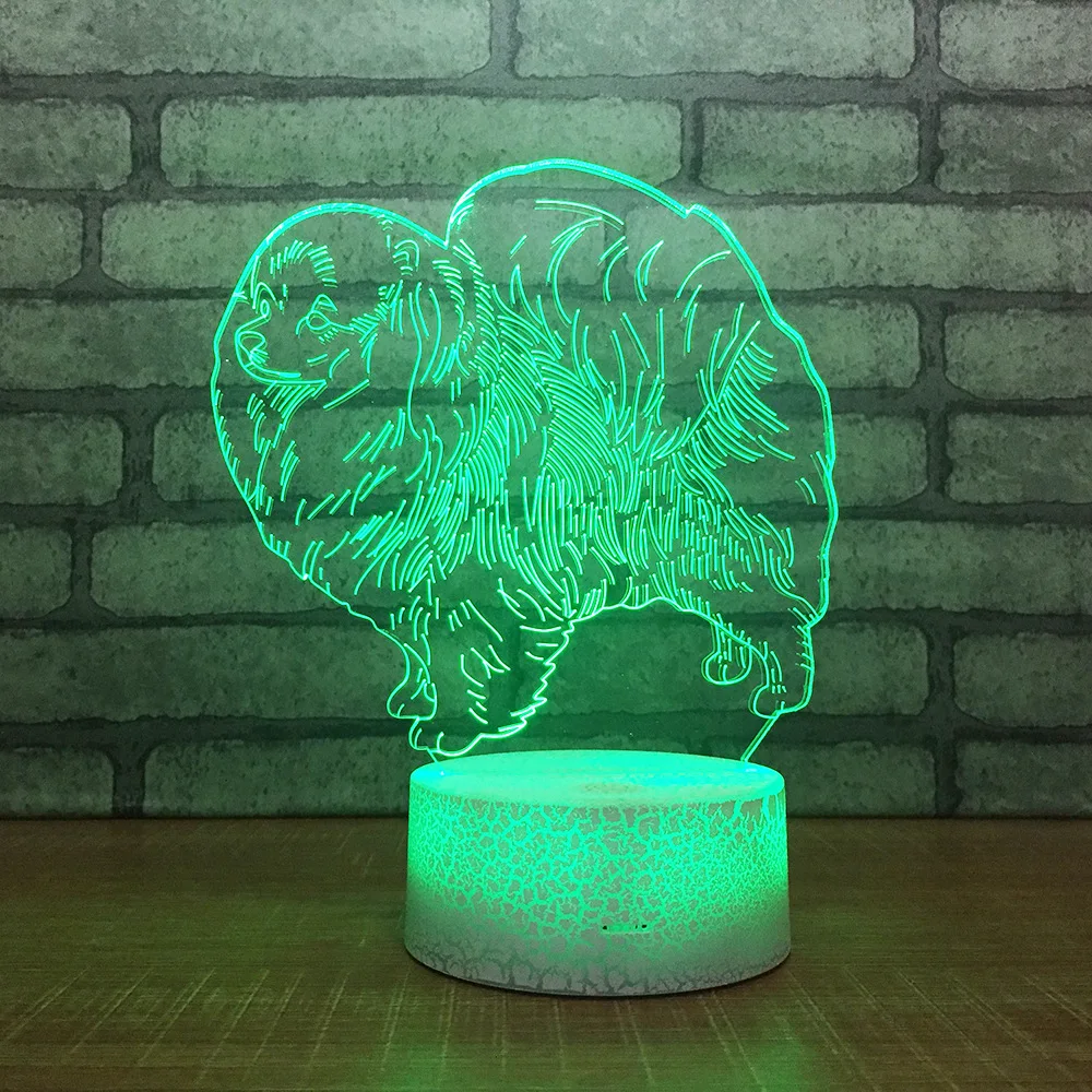 

Led 3d Discolouration Desk Lamp Custom Gift Creative Home Product Table Lamps For Living Room 3d Small Night Light