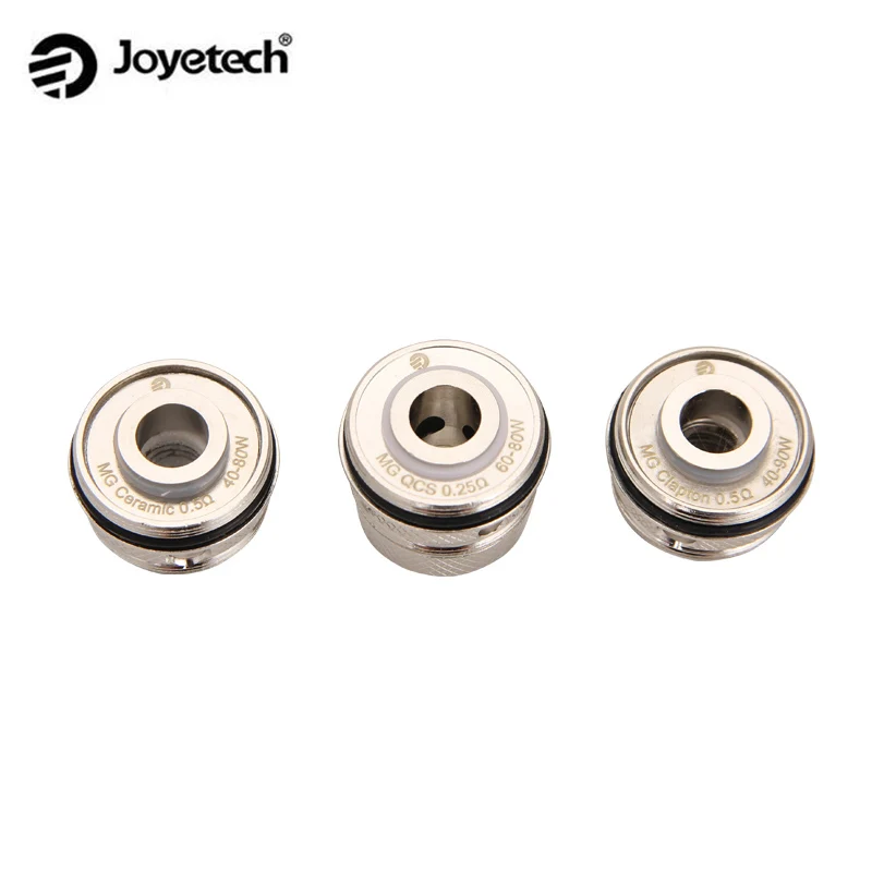 

Original Joyetech MG Ceramic Coil 0.5ohm / MG Clapton 0.5ohm / MG QCS 0.25ohm Coil Head for Ultimo Atomizer 5pcs/lot