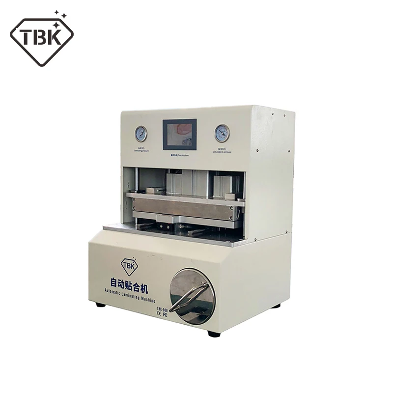  New Version TBK-908 Automatic Bubble Removal OCA LCD Vacuum Laminating Machine For Samsung Edge Cur