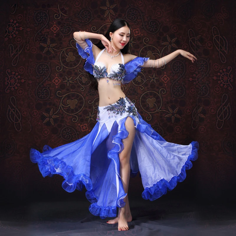 Женская юбка в восточном стиле с бусинами и рукавами 2019|belly dancing clothes|oriental dancedance