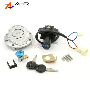 

Ignition Switch Seat Petrol Oil Gas Fuel Tank Cap seat Lock Keys For YAMAHA FJR1300 2001 - 2010 YZF 1000 R1 2007 - 2011 2008