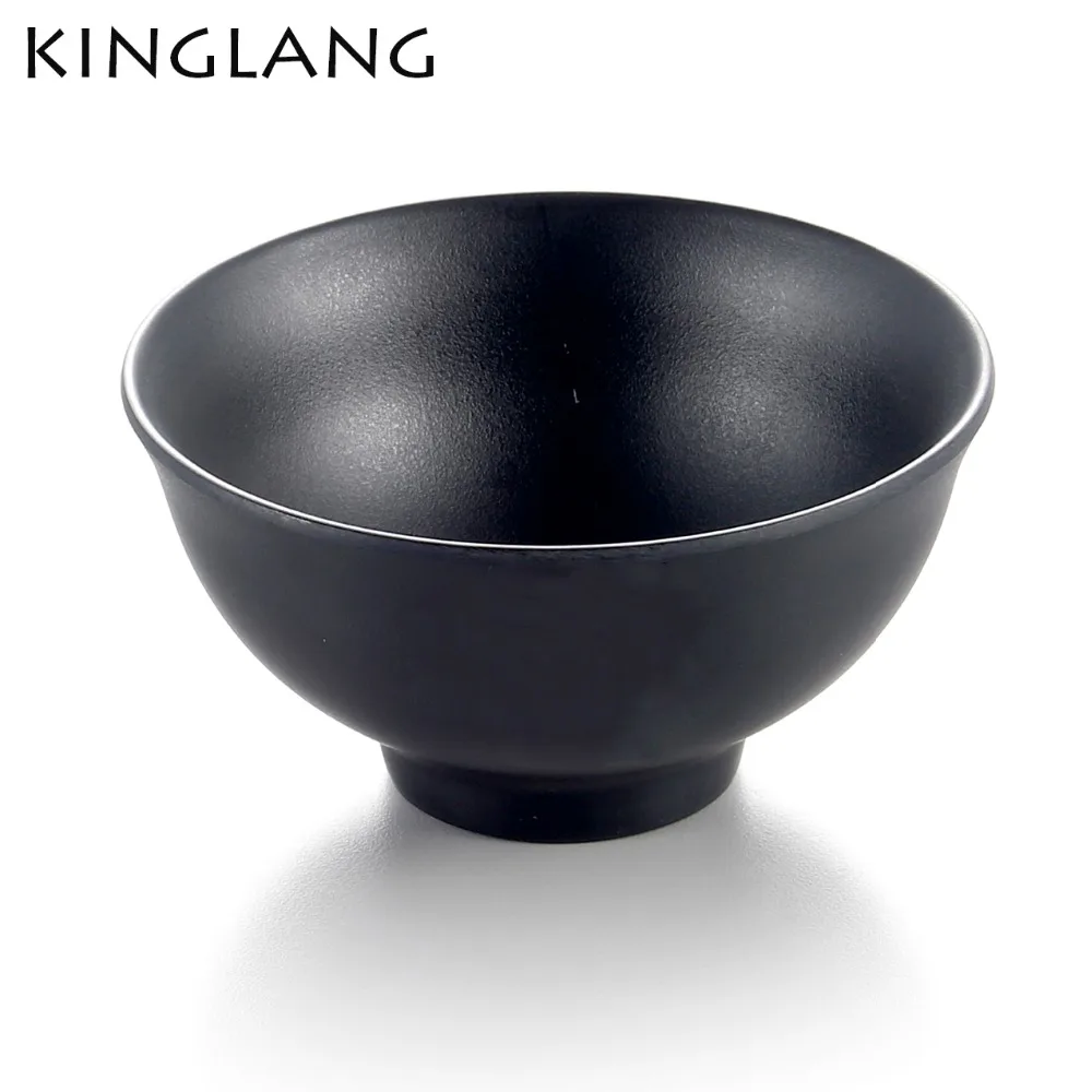 4.5inch Solid matte melamine rice bowl for restaurant wholesale canteen small soup bowl for