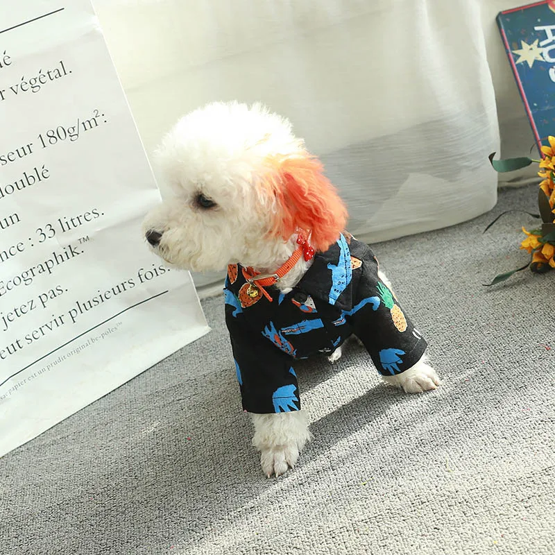 

Spring Summer Dog Clothes Pet Shirts For Dogs Vest Fashion Dog Shirts Costume Puppy Cat Clothes For Dogs Pets Clothing Chihuahua