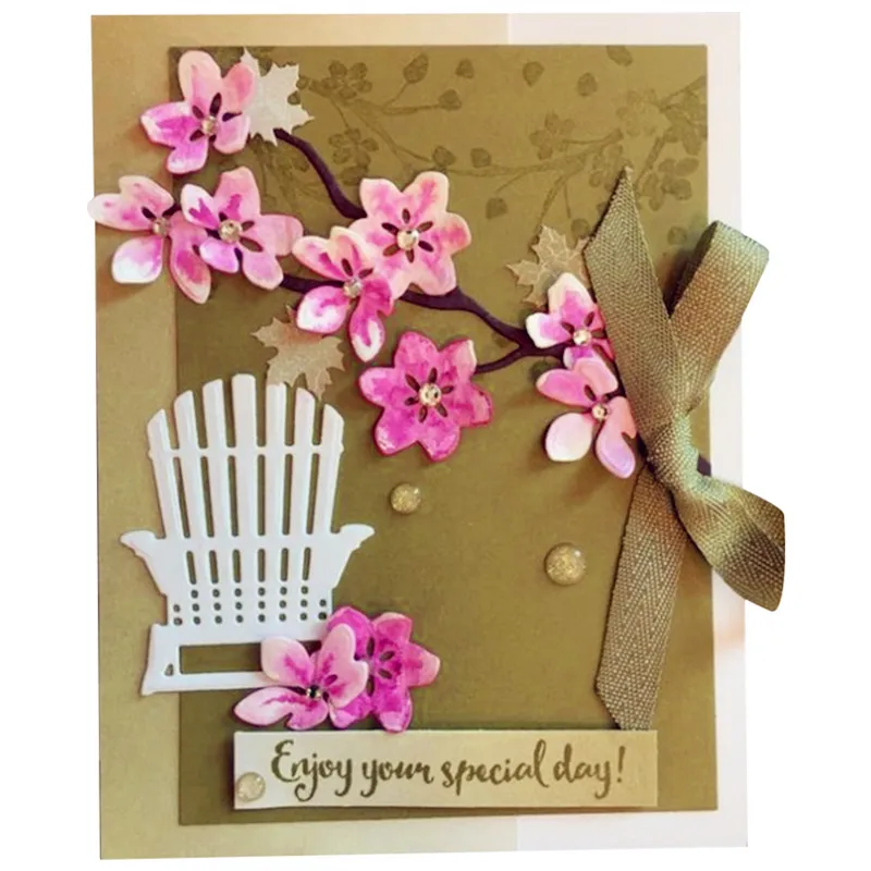 

17Pcs/lot Colorful Seasons Metal Cutting Dies Stencils For Card Making Decorative Embossing Suit Paper Cards Stamp DIY