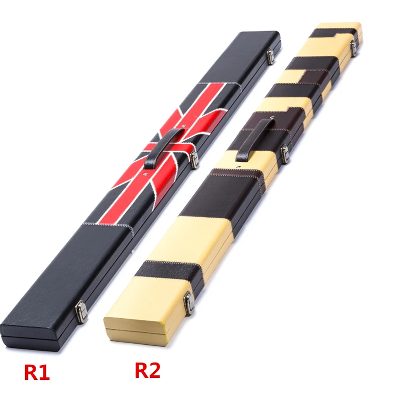 High Grade 3/4 snooker billiard Hard cue case3 groove Rod box billiard