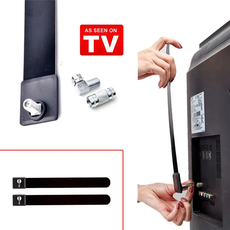 

Mini Clear TV Key HDTV 100+ FREE HD TV Digital Indoor Antenna 1080p Ditch Cable Satellite TV Receiver