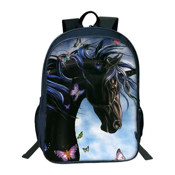 

2019 Hot Sale Unicorn Backpacks For Teenagers Kids Book Bag Children School Bags Men Women Animal Prints Horse Mochila Escolar