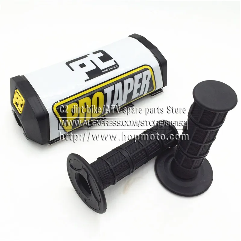 

Dirt Pit bike PT PROTECTOR MOTOCROSS BAR PROTAPER Handlebar Breast Pad & PRO handle grips KTM CRF YZF KLX BSE Kayo