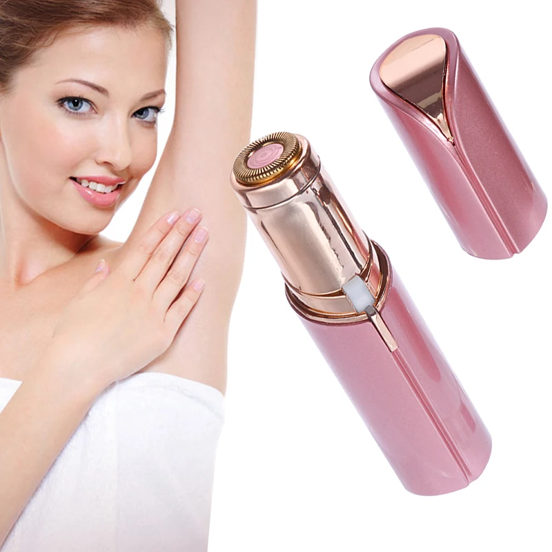 

Portable Lipstick Shaving Tool Electric Women Facial Neck Leg Body Hair Remover Painless Removal Razor Depilator