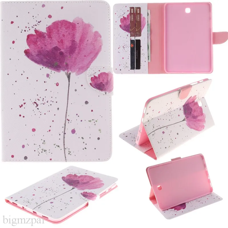 For Samsung Galaxy Tab S2 8.0 Case High Quality Fashion Insider Painting PU Leather Cover Case For Samsung T710 SM-T715 T715 (36) - 