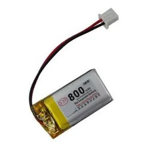 

Free shipping 2pcs/lot 3.7V 802035 802033 702035 800mAh polymer lithium battery li-ion rechargeable battery