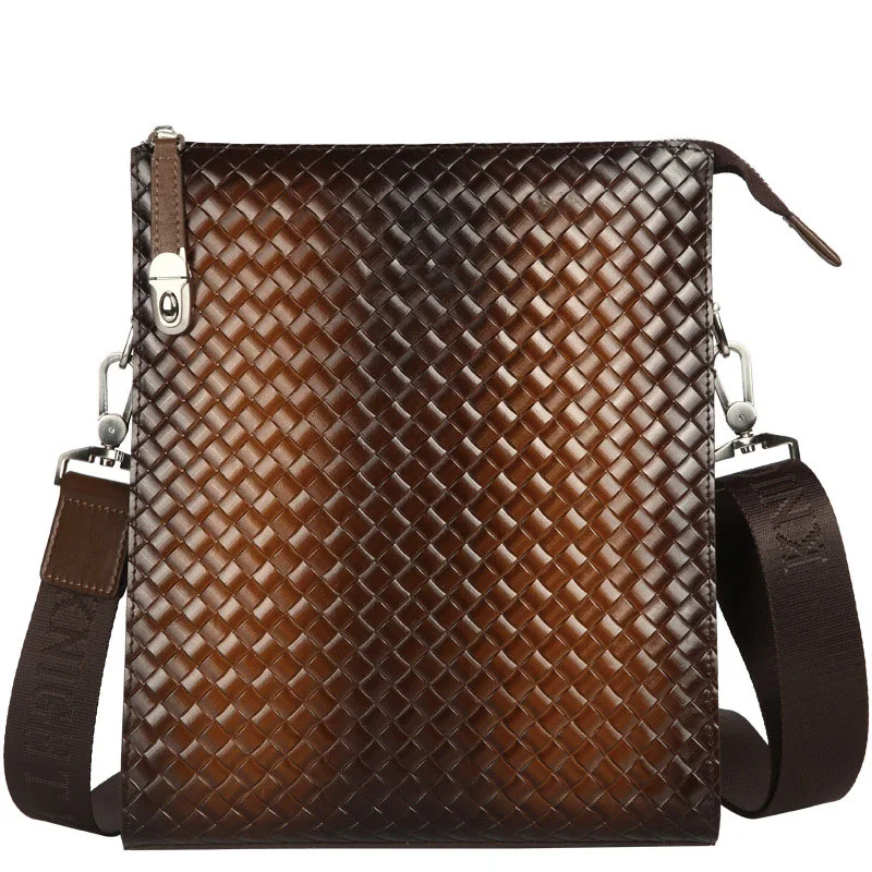 

GOOG.YU Brand Genuine Leather bag Men Messenger Bags casual Men's travel bag leather clutch crossbody bags shoulder Handbags