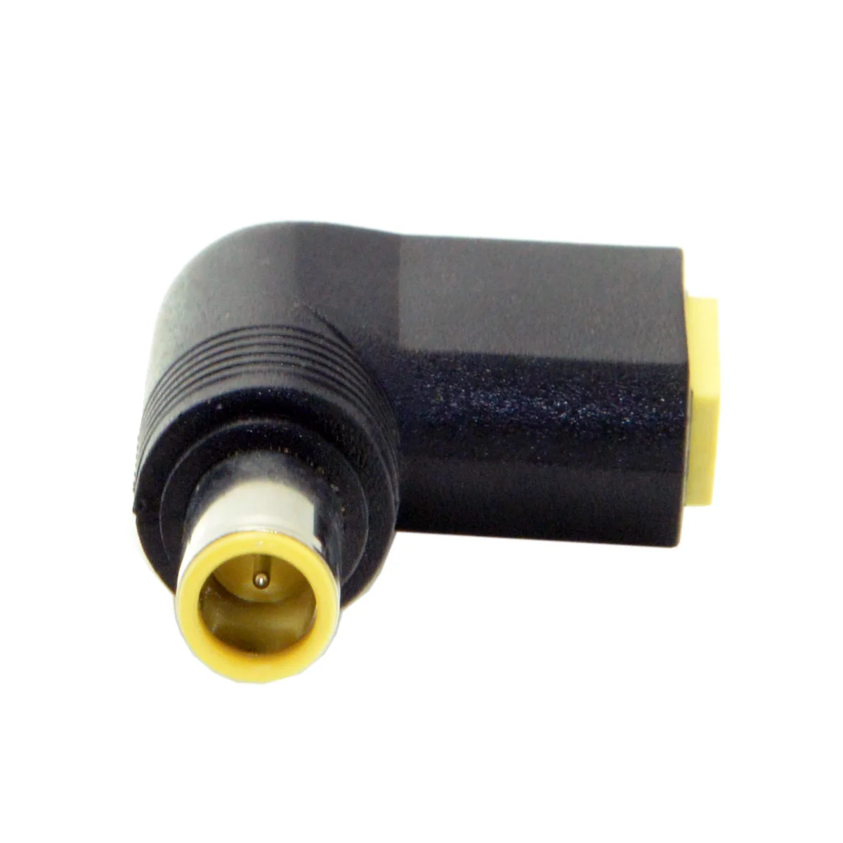 

CY DC 7.9*5.4mm DC Plug to Rectangle Female Charger Power Adapter 90 Degree Angled for Lenovo ThinkPad X1 Carbon Laptop