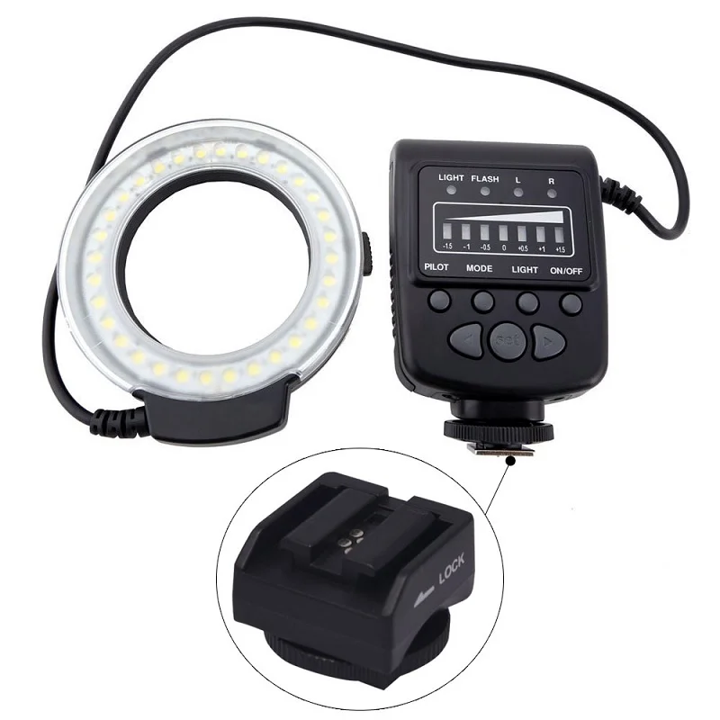 Mcoplus Fc100 Macro Ring Flash Led Light + Sh21 For Sony Rx100m2 Rx1