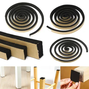 

2m Self Adhesive Seal Strip Single Sided Foam Seal Tape Strip For Door Window Seal Strip Foam Draught Excluder