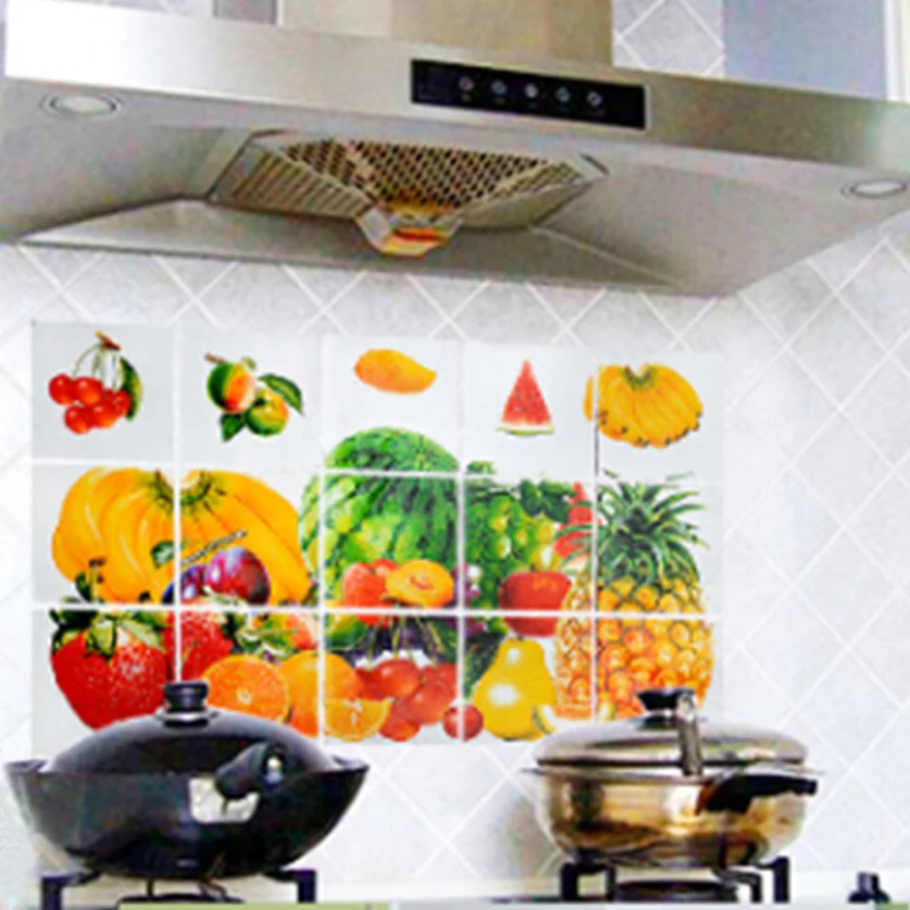 Fruits Kitchen Waterproof Wall Sticker Home Decor Art Removable DIY