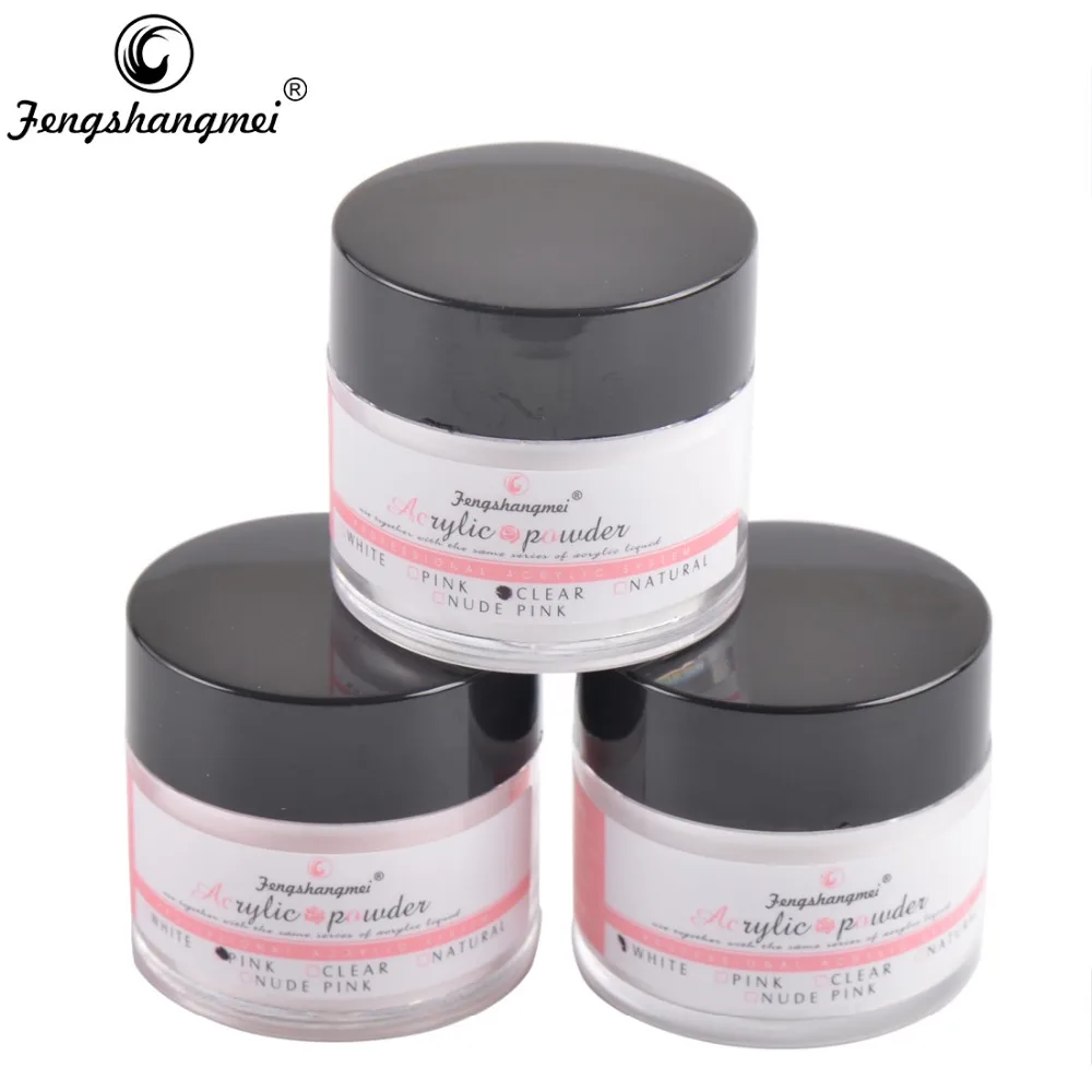 fengshangmei Clear White Pink Sculpture Powder Acrylic Nail Kit Nail Acrylic Powder Liquid