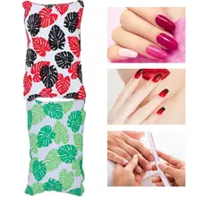 2 цвета Дизайн ногтей ручная Подушка и Подушечка Для рук держатель Подушка моющийся складной Маникюрный Инструмент ручная Подушка