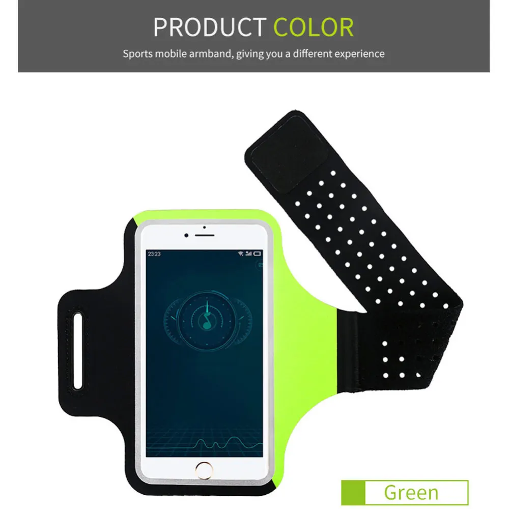

Wrist Bag Forearm Band Bike Mount Phone Holder Riding Wristband Pouch Bag Sports Workout Case for Smartphone 6 inch