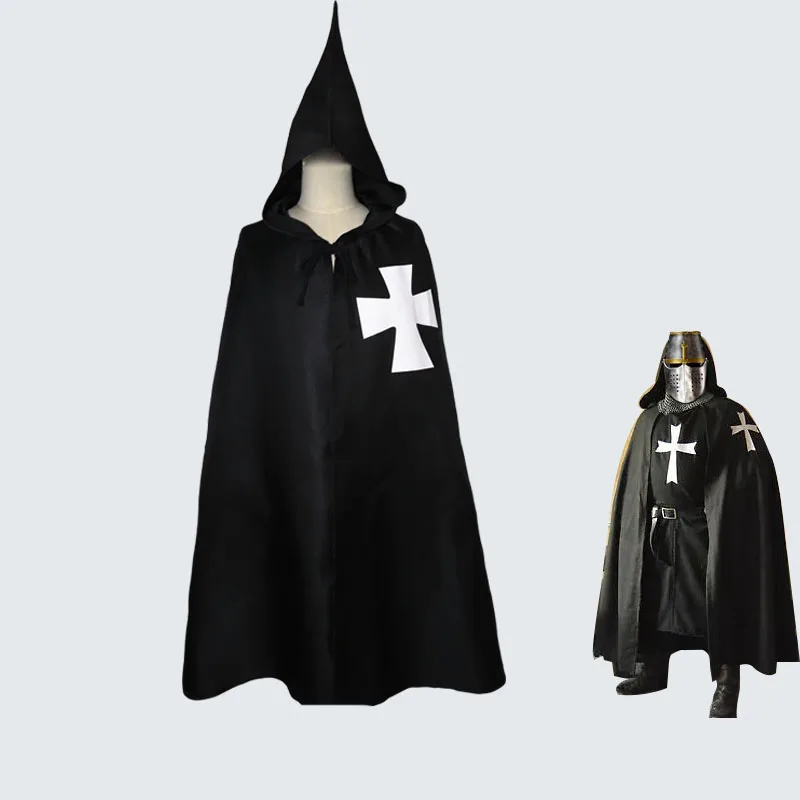 Historical Medieval Knights Templar Crusader Warrior Costume For Adult