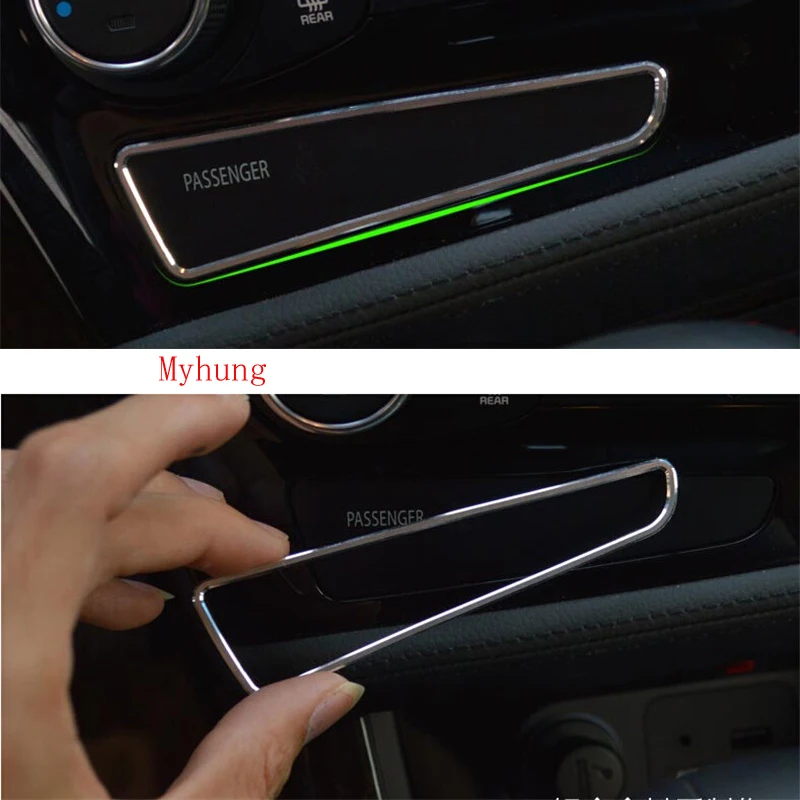 Автомобильный интерьер молдинги аксессуары для Kia K5 Optima 2011- приборной панели автомобиля переключатель на оконную раму для пассажирского сиденья наклейка автомобиля автозапчасти 1 шт
