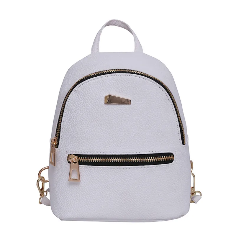 

Women's New Backpack Travel bags School Rucksack leather school backpack for girls female shoulder bags mochila feminina