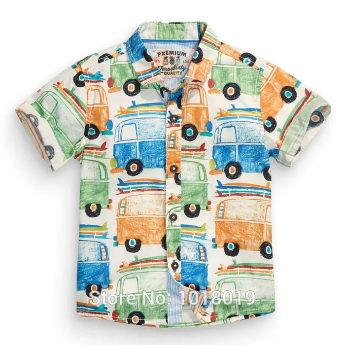 Новинка года; брендовая летняя одежда из хлопка для маленьких мальчиков детская одежда для малышей футболки футболка с короткими рукавами блузка для мальчиков - Цвет: S000G