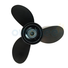 OVERSEE 3B2W64517-1 Aluminum Propeller Size (8.5) 8.5×9 For TOHATSU Outboard Engine Motor 8HP 9.8HP 9pitch