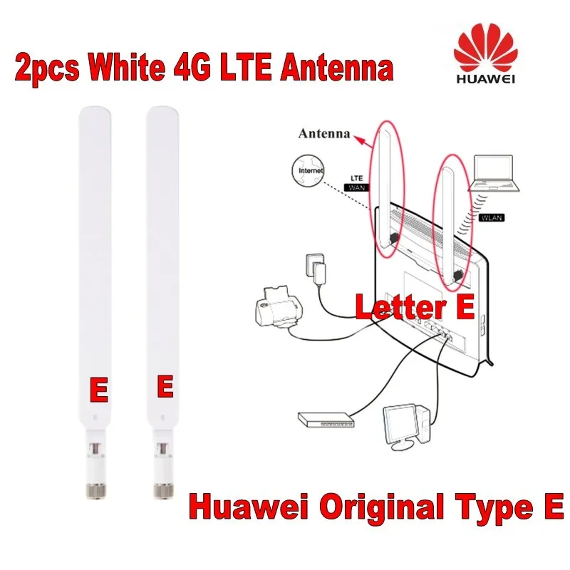 GENUINES huawei B525 B593 B315 B310 B612 антенна пара 2X внешняя антенна тип E(маршрутизатор в комплект не входит
