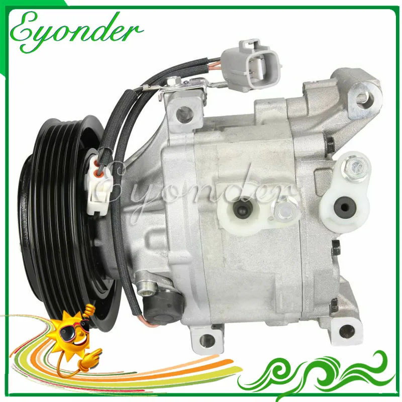 Кондиционерный компрессор кондиционера A/C для Toyota Corolla Yaris VITZ 1 4 78612 88320-52370 DCP50004
