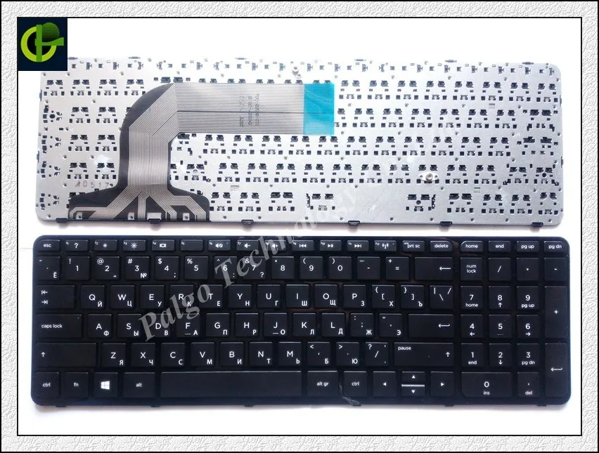 

Russian Keyboard for HP Pavilion 17-e016sr 17-e017sr 17-e018sr 17-e025sr 17-e152er 17-e159er 17-e166er 17-e000er RU with frame
