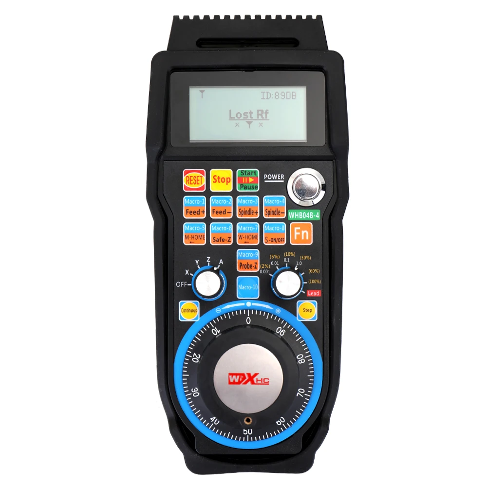 

MACH3 Digital Wireless MPG Remote Control Handwheel With Protective Cover Encrypted Transmission Stable And Reliable 4-Axis USB