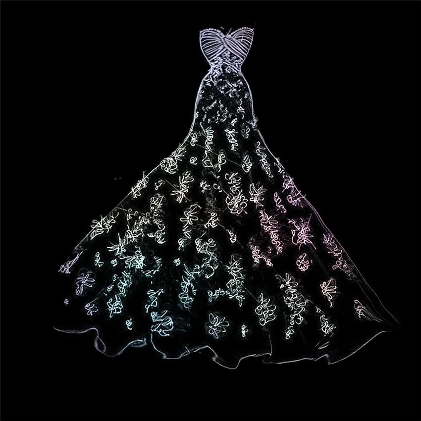 

Floral evening dress mold metal frame cutting mold scrapbooking photo album decoration gift making mold