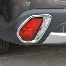 China Manufacture Car Exterior Accessories ABS Chrome Rear Foglight Cover For Mitsubishi Outlander 2016