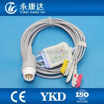 

For M2425A, M2475B One-Piece patient monitor 3leads ECG cable,