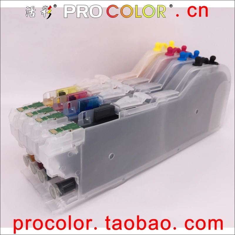 Длинный Заправляемый чернильный картридж LC3619 XXL LC3617 для BROTHER MFCJ2330DW MFCJ2730DW MFCJ3530DW