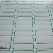 4800 шт 28x9 мм зеленый красный синий цвет пустой индекс лейблы-наклейки для различного использования, пункт № OF04