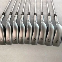 Абсолютно G400 Железный набор G400 гольф-утюги G400 Гольф-клубы 456789SUW(9 шт.) R/S гибкий стальной/графитовый Вал с крышкой головки