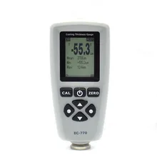 Цифровой ЖК-дисплей толщиномер автомобильная краска толщиномер железная алюминиевая база использовать обмен и USB Подключение компьютера